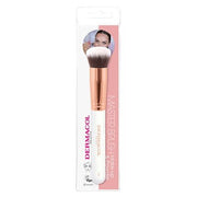 Cosmetic Brush for Makeup and Powder with Rose Gold Case D52 - Maison des fragrances