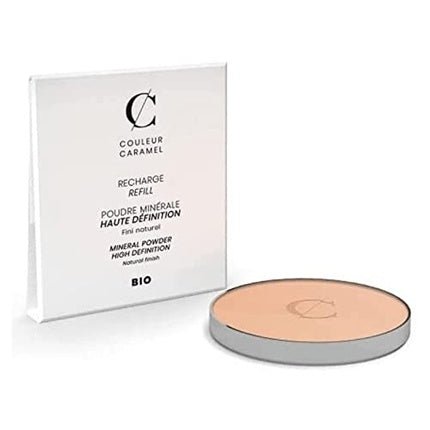 Couleur Caramel Mineral Powder High Definition Bio & Vegan Refill 004 Orange - Maison des fragrances