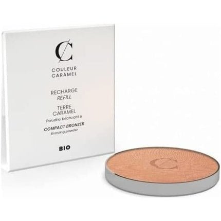Couleur Caramel Organic & Vegan Terre Caramel Refill 22 Shimmering Orange Brown - Maison des fragrances