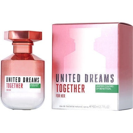 Benetton United Dreams Together Eau de toilette  Spray 2.7 oz, 1oz équivaut à 30ml Benetton United Dreams