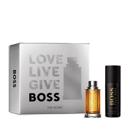 Hugo Boss The Scent For Him Eau De Toilette 50ml and Shower Gel 100ml Pour Homme Hugo Boss