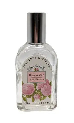 Crabtree & Evelyn Rosewater Eau Fraiche For Women 100 Ml - Maison des fragrances
