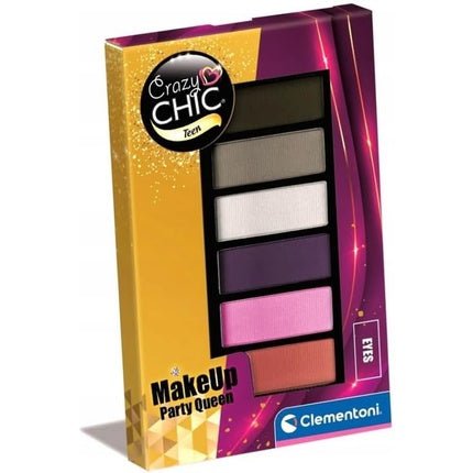 Crazy Chic Makeup Palette Party Queen Clementoni - Maison des fragrances