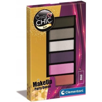 Crazy Chic Makeup Palette Party Queen Clementoni - Maison des fragrances