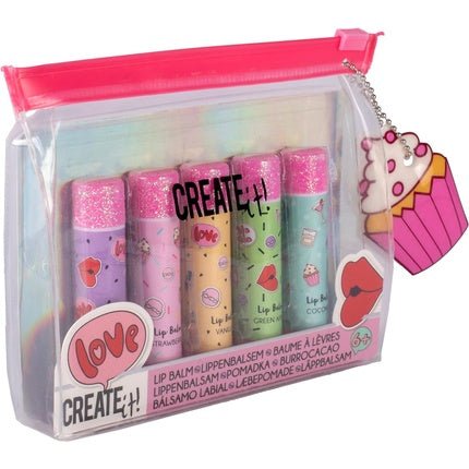 Create it Children's Lip Balm with Fragrance - Pack of 5 - Maison des fragrances