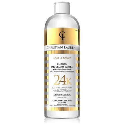 Cristian Laurent Luxury Micellar Water with Colloidal Gold Face and Eyes Make up Remover 16.9oz - Maison des fragrances
