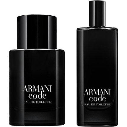 Giorgio Armani Code Pour Homme Eau de Toilette Coffret 2023 50ml Eau de toilette  and 15ml Travel Spray Giorgio Armani