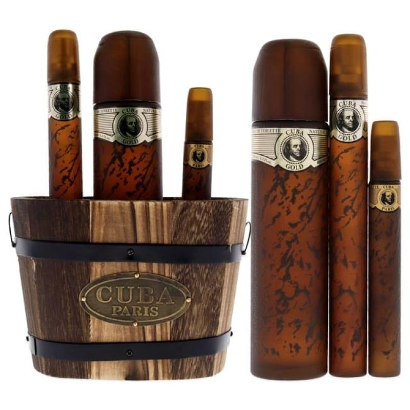 Cuba Originals Cuba Original Cuba Gold Set - + + Coffret (Coffret) Mixte 100ml - Maison des fragrances