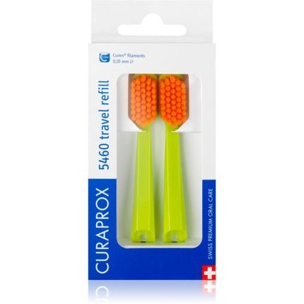 Curaprox Travel Set 2 - pack - Green, 2 pcs - Maison des fragrances
