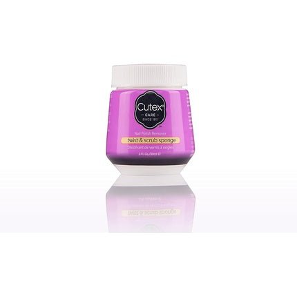 Cutex Twist & Scrub Sponge Remover Jar - Maison des fragrances
