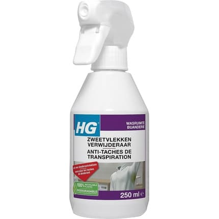 Hg Anti-Stain Sweat and Deodorant 250ml Unisexe