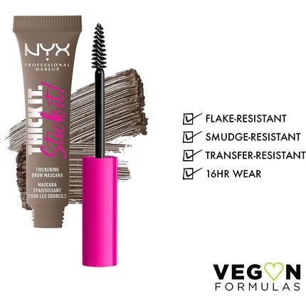 Nyx Professional Make Up Tick It. Stick It! Brow Mascara ref 01-taupe