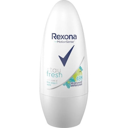 Rexona Deodorant Roller Stay Fresh Blue Poppy & Apple 50 Ml Rexona