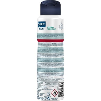 Sanex Dermo Sensitive Deodorant Déodorant (Déo) Homme 200ml
