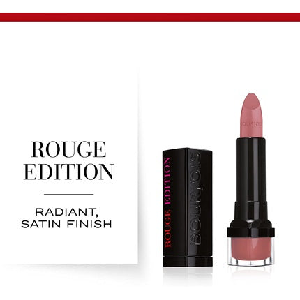 Bourjois Rouge Edition Bullet Lipstick 04 Rose Tweed Pinks 3.5g