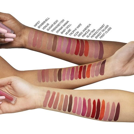 HUDABEAUTY Liquid Matte Ultra-Comfort Transfer-Proof Lipstick 4.2ml Baby Doll