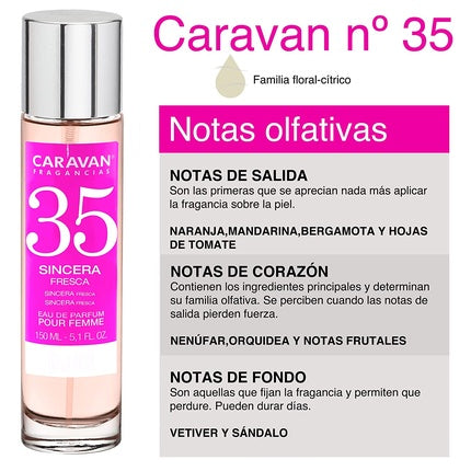 CARAVAN FRAGANCIAS No. 35 Eau de Parfum Spray for Women 150ml Caravan Fragancias