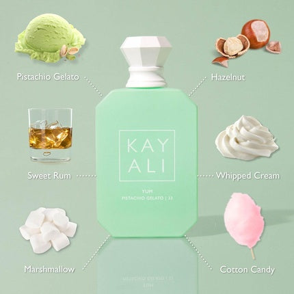 Kayali Yum Pistachio Gelato 33 Intense Eau de Parfum (EDP) Mixte 50ml