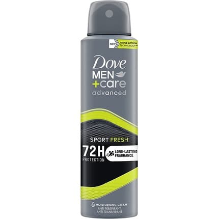 Dove Care Advanced Sport Fresh Antiperspirant Déodorant (Déo) Homme 150ml