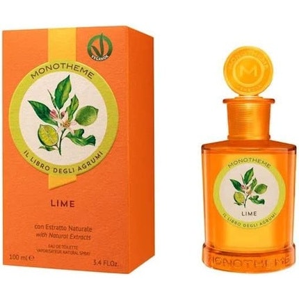 Monotheme The Book of Citrus Lime Unisex Vegan Eau de Toilette 100ml Spray Mavive