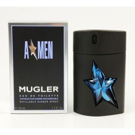 Mugler A Men Rubber 50ml Eau de toilette  Eau de Toilette Spray Refillable New Sealed Mugler