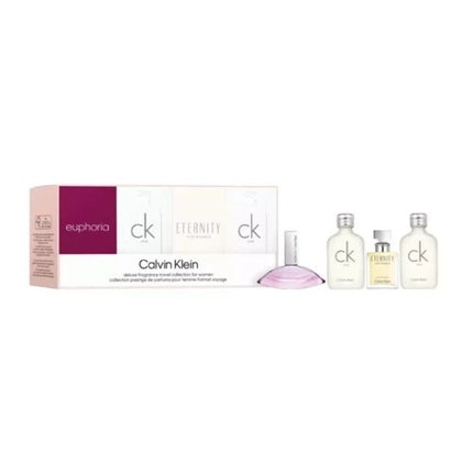 Calvin Klein Deluxe Fragrance Travel Collection pour femme  Parfum  Set Calvin Klein