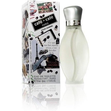 Café Café Eau de Toilette Pour Homme 100ml Woody Citrus Scent Cafe