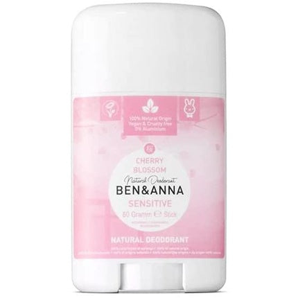 Ben & Anna Sensitive Cherry Blossom Deodorant Stick 60g Ben & Anna