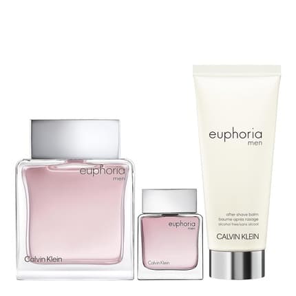 Calvin Klein Euphoria 3 Piece Holiday Gift Set Coffret (Coffret) Homme