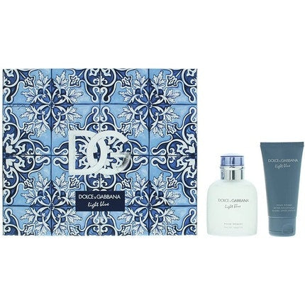 Dolce & Gabbana Light Blue Gift Set: Eau De Toilette 75ml + Aftershave Balm 50ml Dolce & Gabbana