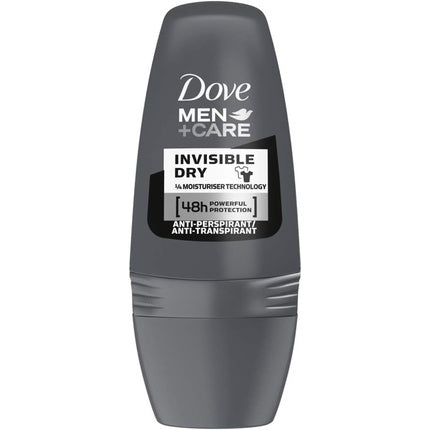 Dove Men Invisible Dry Deodorant Roll On 50ml Dove