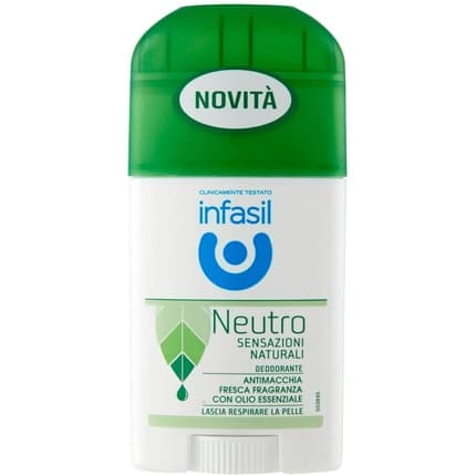 Infasil Deo Stick 50 Sensaz Naturali C12x39x8 Déodorant (Déo) Mixte