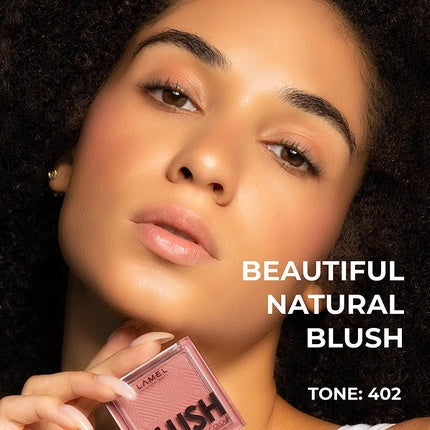 Lamel Blush Cheek Colour 4 Universal Shades Enhancing and Defining Shapes and Features 3.8g / 0.13 oz - Shade № 402