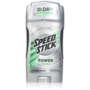 Power Fresh Speed Stick Antiperspirant/Deodorant Fresh Scent 3-Ounce Sticks Mennen Speed Sticks