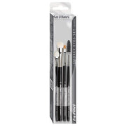 Da Vinci Smokey Eyes Brush Set 4 Pieces with Makeup Instructions Handmade in Germany - Maison des fragrances