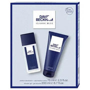 David Beckham Classic Blue Deodorant With Spray 75 Ml And Shower Gel 200 Ml - Maison des fragrances