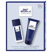 David Beckham Classic Blue Gift Set - Deodorant 75 Ml And Shower Gel 200 Ml - Maison des fragrances