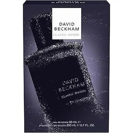 David Beckham Classic Homme Gift Set - And Shower Gel Eau de Toilette 50ml pour homme - Maison des fragrances