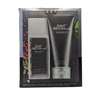 David Beckham Respect Perfume Deodorant Spray 75ml Shower Gel 200ml for Men - Maison des fragrances
