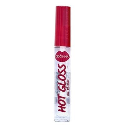 D'Donna Hot Gloss Oil Plump Transparent Moisturizing Lip Gloss, 6 Grams - Maison des fragrances