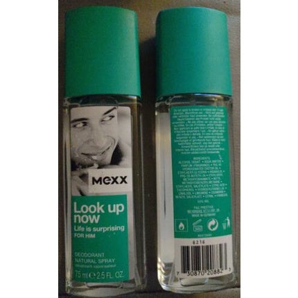 Mexx Look Up Now Man Deodorant Spray 75ml - Pack of 2 Maxx