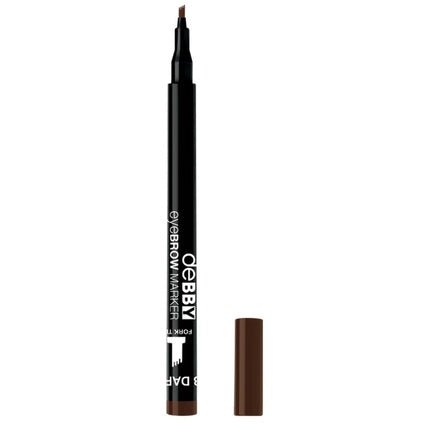 Debby Eyebrow Tattoo Marker 03 Dark Brown - Made in Italy Italian Import - Maison des fragrances
