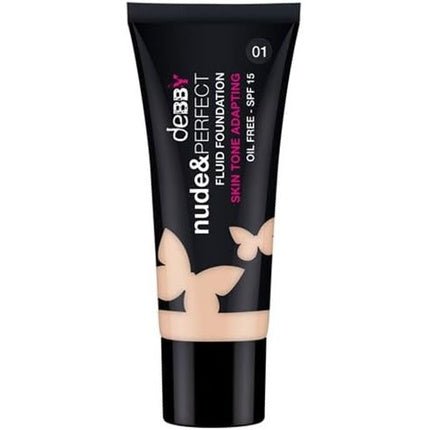DEBBY Nude Perfect Fluid Foundation 01 - Makeup and Cosmetic - Maison des fragrances