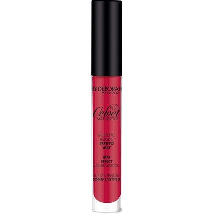 Deborah Fluid Velvet Lipstick 21 Red - Maison des fragrances