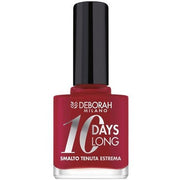Deborah Milano 10 Days Long Nail Enamel 886, Vintage Red - Maison des fragrances