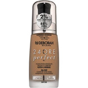 Deborah Milano 24 Hours Liquid Foundation Perfect Moisturizing SPF 20 30ml No.6 Caramel - Maison des fragrances