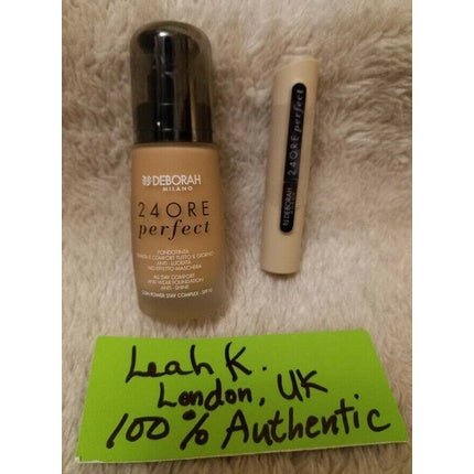 Deborah Milano 24 Ore Perfect Foundation 03 Camel Beige - Maison des fragrances