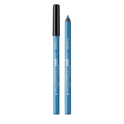 Deborah Milano Kajal 2 - in - 1 Eyeliner and Waterproof Eyeliner 06 Light Blue 1.21g - Maison des fragrances