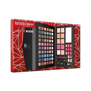Deborah Milano Ladies Makeup Book Volume 4 Gift Set with Eyeshadow Palette, Gloss, Lipstick, and Face Powder in Various Finishes and Colors Black - Maison des fragrances