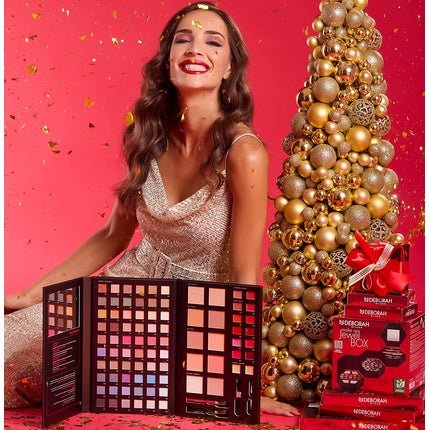 Deborah Milano Make Up Book Volume 4 with Eyeshadows, Lipsticks, Gloss, and Powder in Various Finishes and Colors - Maison des fragrances